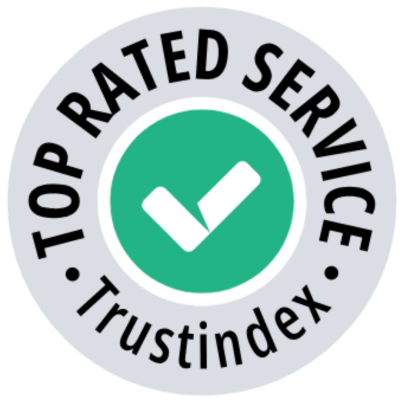 Trustindex Top Rated Service Award